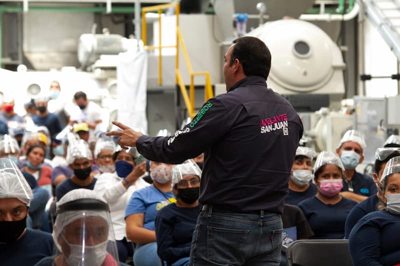 Votemos desde muy temprano este 6 de junio Roberto Cabrera