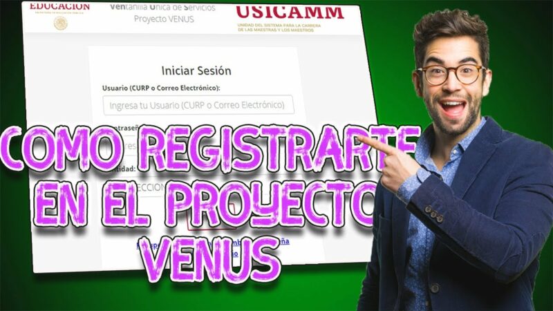 Cómo Ingresar Al Proyecto Venus