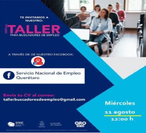 24 empresas de Querétaro ofertarán un total de 85 plazas formales de empleo 1
