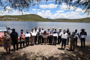 Acuicultores y pescadores del estado de Querétaro recibieron apoyos por parte de SEDEA 1