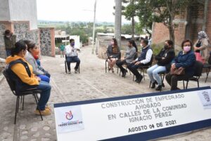 Amarildo Bárcenas entrega mejora de vialidad en Ignacio Pérez, Pedro Escobedo 1