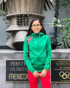 Atleta Daniela Torres realizó su participación en los Juegos Olímpicos 1