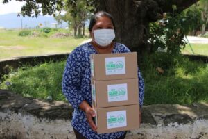 DIF Municipal entrega apoyos alimentarios en comunidades de Pedro Escobedo 1