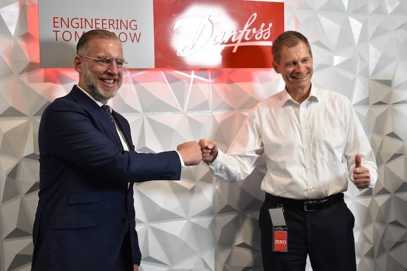 Del Prete Tercero se reúne con directivos de la empresa Danfoss