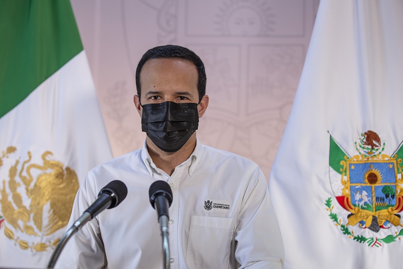 La vacuna no es suficiente para estar libres de contagios contra COVID-19, Gobierno de Querétaro