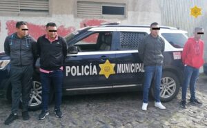 Policías del municipio de Querétaro desarticulan banda de robo a comercio
