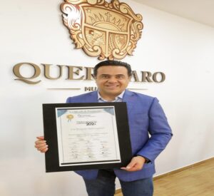 Recibe Municipio de Querétaro Premio a la Gestión Integral Municipal