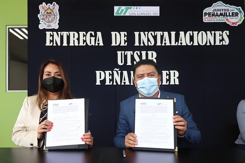 UTSJR recibe formalmente instalaciones para su plantel en Peñamiller