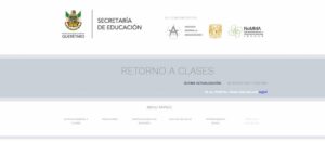 Vocería da a conocer la página oficial para el regreso a clases en el estado de Querétaro