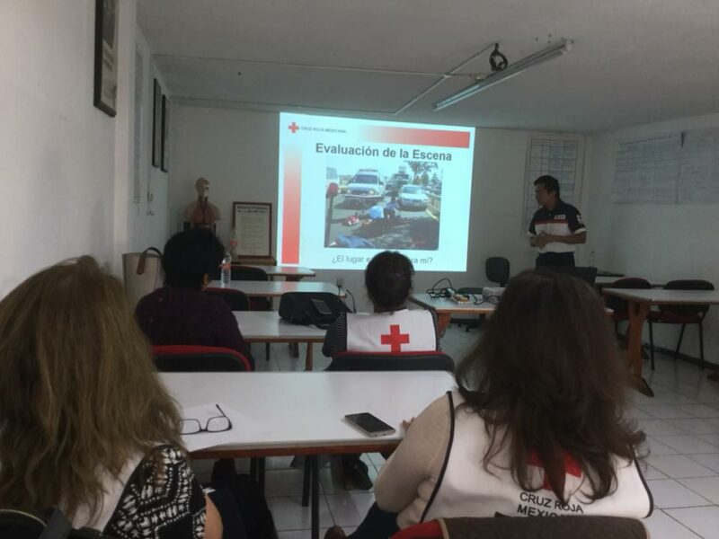 Cursos de Cruz Roja San Juan del Río registran incremento en participación ciudadana