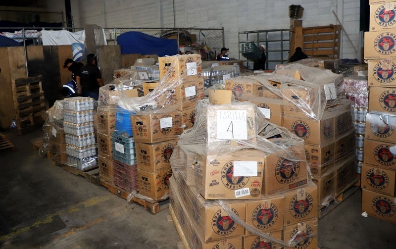 Destruyen 20 toneladas de bebidas alcohólicas en Querétaro
