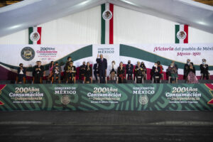 Reafirma AMLO principios de solidaridad y fraternidad en aniversario 200 de la Consumación de la Independencia