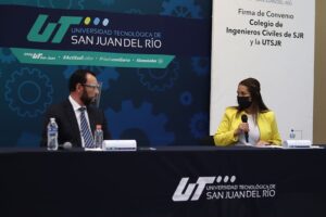 Se fortalecen alianzas entre UTSJR y el Colegio de Ingenieros Civiles de SJR