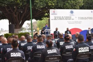 Se gradúa 2da generación de policías preventivos de Pedro Escobedo