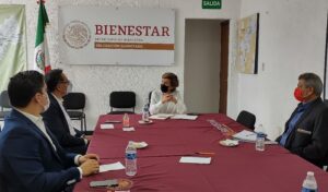 Secretaría Bienestar se reunió con representantes de CAPUFE, SCT y Banobras