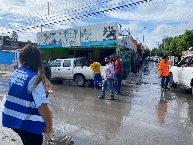 Agilizan atención con el Seguro de Vivienda para personas afectadas por las lluvias en mpio de QRO