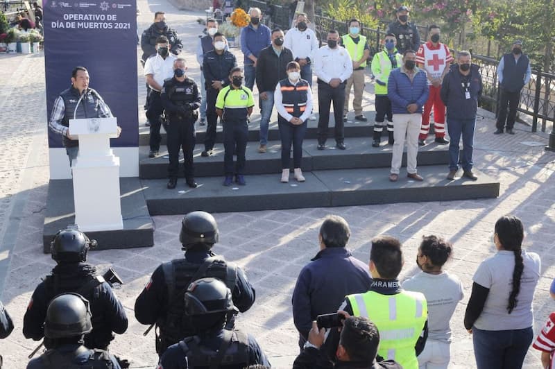Arranca operativo de seguridad por Día de Muertos en San Juan del Río