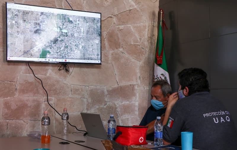 Facultad de Ingeniería y Protección Civil UAQ se unen para evaluar daños por lluvias en Tequis y SJR