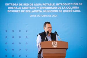 Mauricio Kuri entregó obras por más de 30 mdp en Bosques de Bellavista, QRO