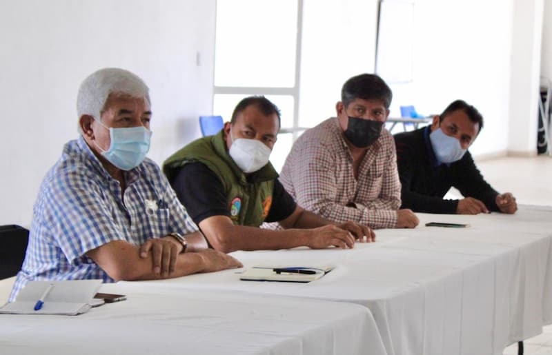 Protección Civil y Secretaría de Seguridad de Tequisquiapan se reunieron con transportistas