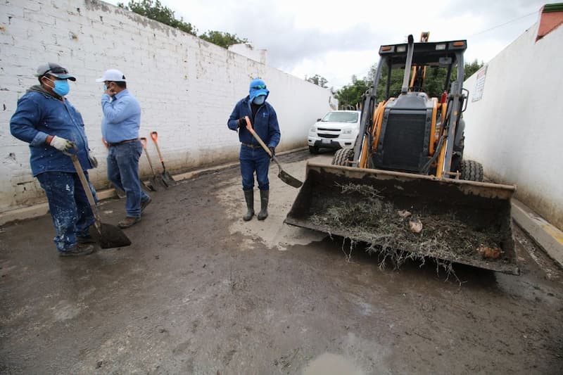 Regidores y regidoras participaron en censo para evaluar daños en La Rueda, SJR