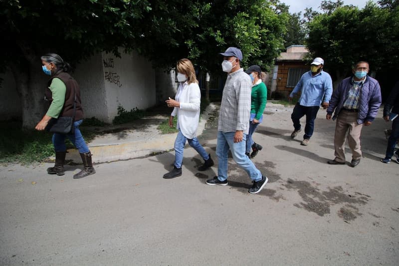 Regidores y regidoras participaron en censo para evaluar daños en La Rueda, SJR