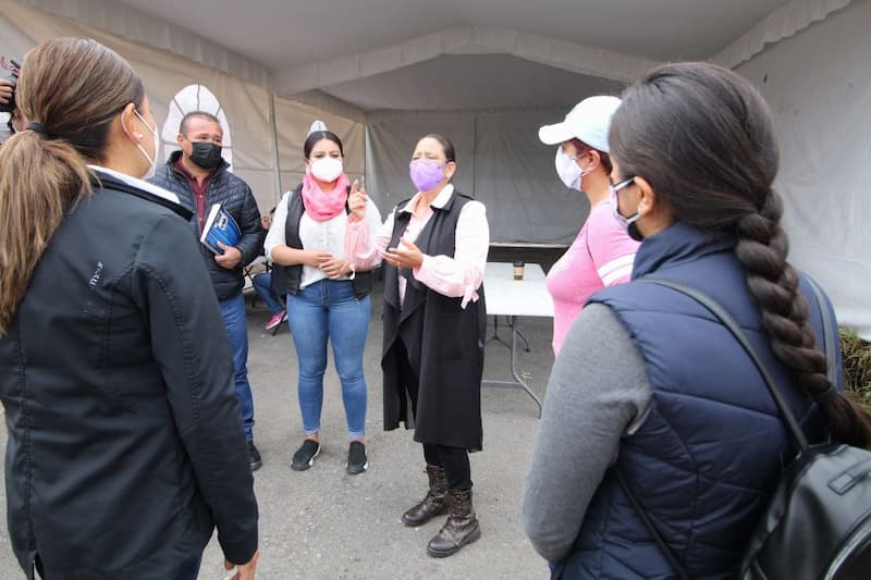 Regidores y regidoras participaron en censo para evaluar daños en La Rueda, SJR