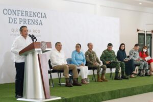 Autoridades federales presentan plan para reforzar seguridad en Quintana Roo