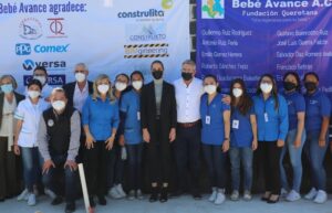 Car Herrera recorrió construccion de nueva sede de 'Bebé Avance'