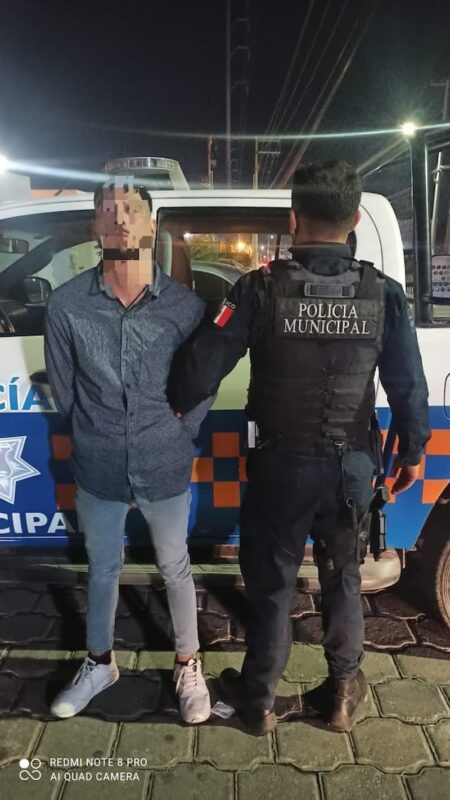 Detienen a colombiano, estaría vendiendo cocaína en centro de San Juan del Río