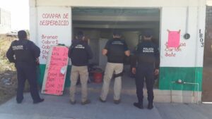 Fiscalía decomisa 43 rollos de cable de cobre en el mpio de Querétaro; hay un detenido