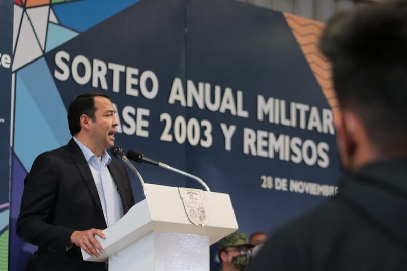 Llevan a cabo sorteo del Servicio Militar para la clase 2003 en SJR