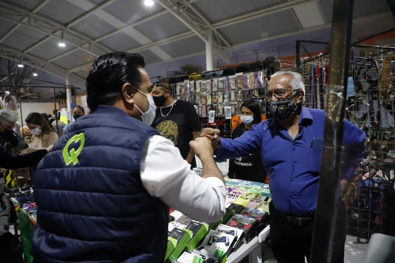 Reinauguran el Tianguis de las Américas en el mpio de Querétaro