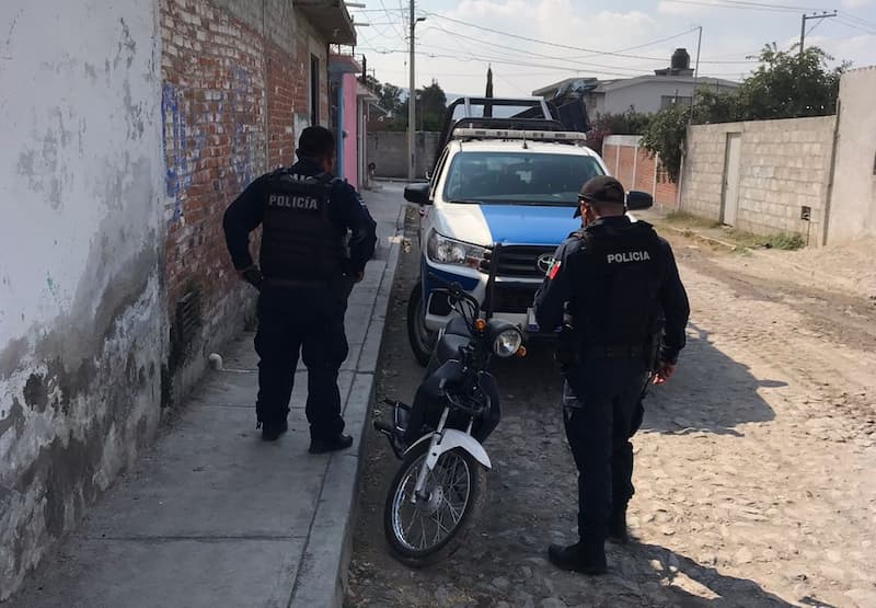 SSPM-SJR recupera motocicleta con reporte de robo vigente en El Rodeo