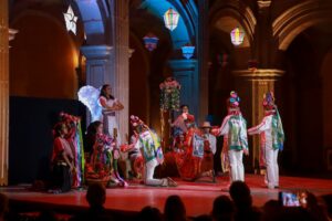 Compañía Folklórica UAQ llevó a cabo la “Navidad Queretana”