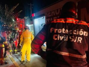 Atiende PC y Bomberos 24 incendios durante Nochebuena y Navidad en San Juan del Río