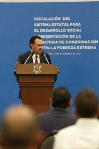 Mauricio Kuri asiste a instalación del Sistema Estatal para el Desarrollo Social en Querétaro