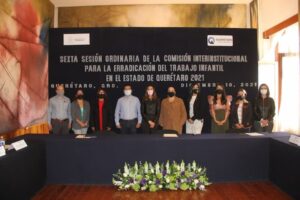 ST en contra del trabajo infantil en el estado de Querétaro