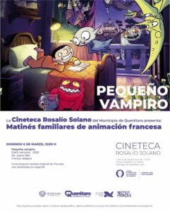 Comienzan las “Matinés familiares” en la Cineteca Rosalío Solano de Querétaro