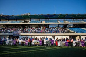 Mauricio Kuri asistió a entrega de la cancha La Purísima en Querétaro