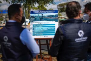 Mauricio Kuri supervisó instalación de arcos detectores de placas vehiculares en Querétaro