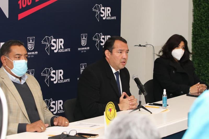 Roberto Cabrera destaca seguridad y obra pública durante primeros 100 días en SJR