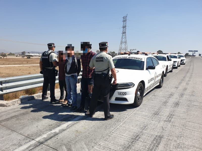 Rescata Guardia Nacional a chofer secuestrado y encajuelado en Tequisquiapan, detienen a 3