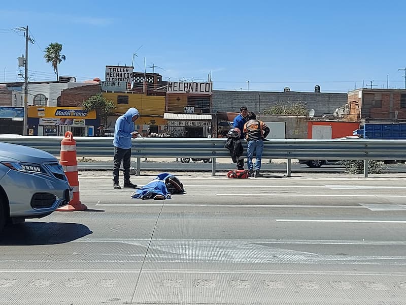 Muere motociclista en la México-Querétaro