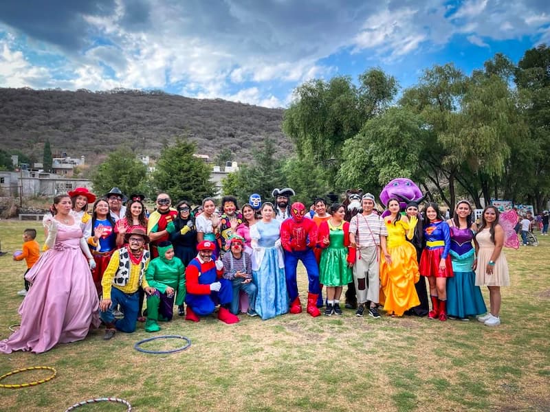 Celebran el Día del Niño en Escolásticas, Pedro Escobedo