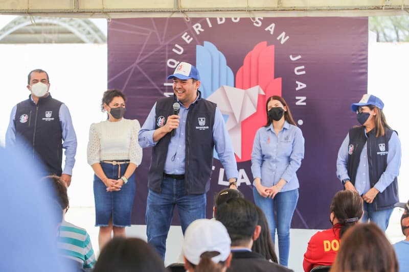 Roberto Cabrera pone en marcha el programa “Adelante Mi Querido San Juan” 1 Roberto Cabrera pone en marcha el programa “Adelante Mi Querido San Juan”