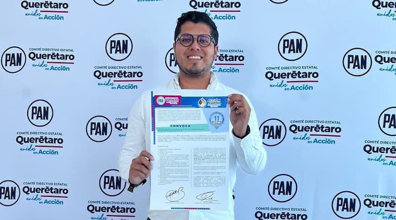 PAN Querétaro designa a Javier Durán como Secretario Juvenil