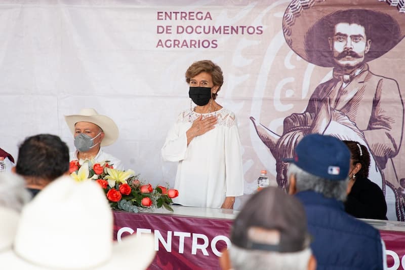 Secretaría del Bienestar entegó 150 documentos agrarios en La Estancia, San Juan del Río