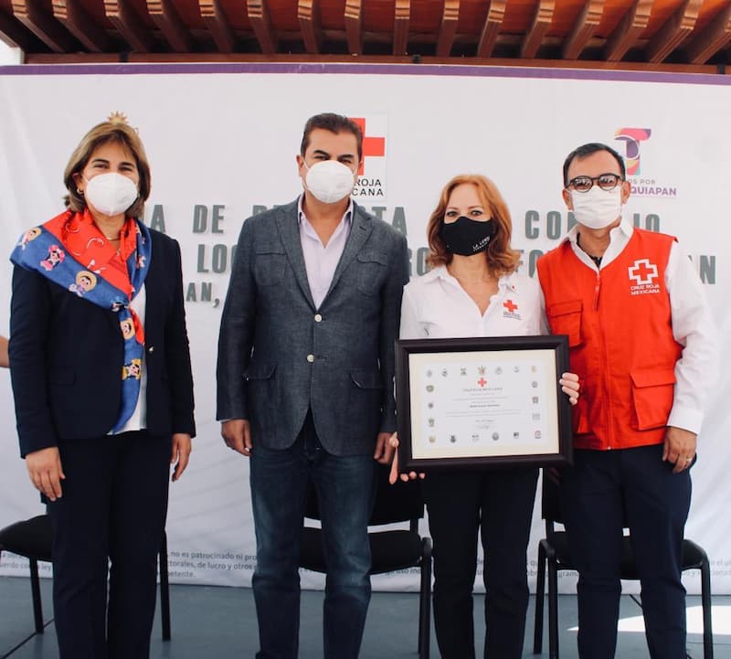 Toman protesta al nuevo Consejo Directivo Local de Cruz Roja en Tequisquiapan