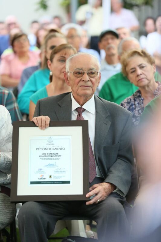 Fallece Don José G. Velázquez Quintanar, Cronista Emérito de San Juan del Río